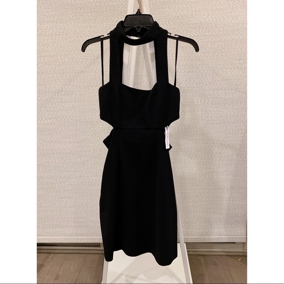 Jill Stuart Mini Cutout Black Dress - Picture 5 of 10